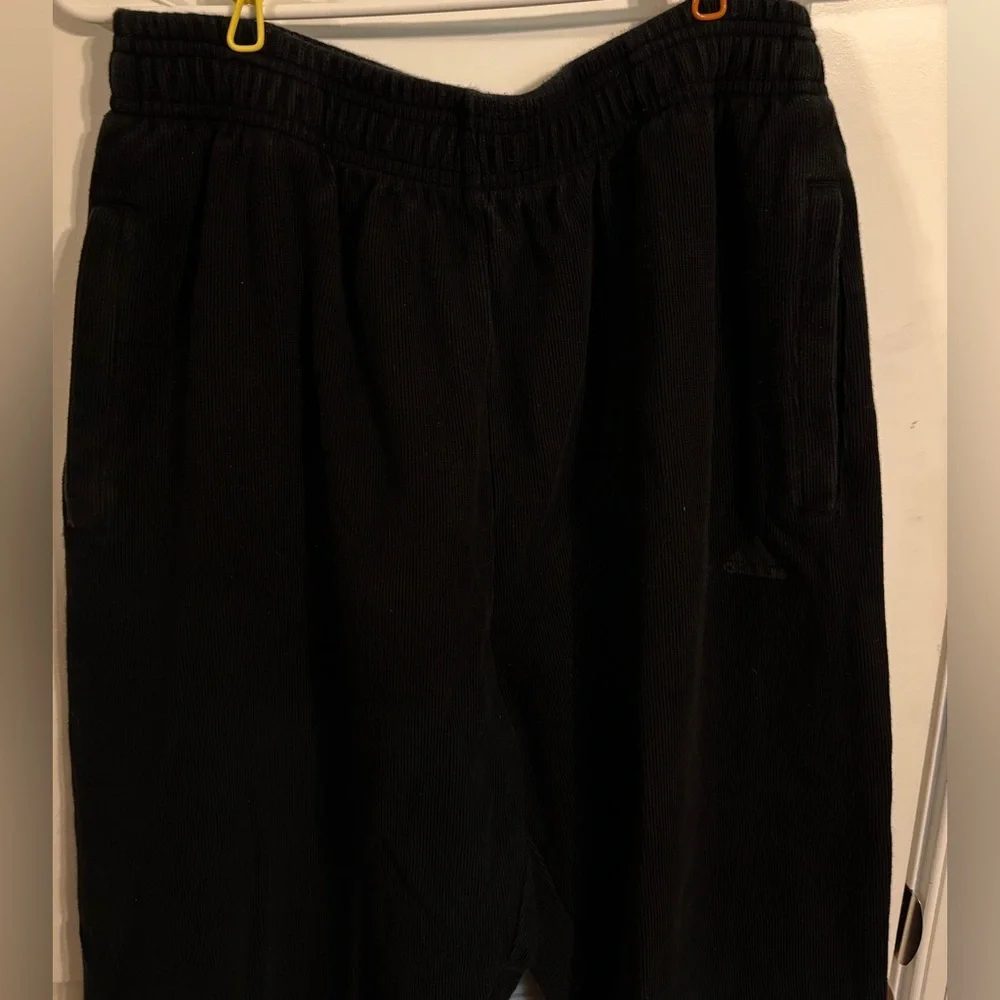 Adidas Black Sweatpant Joggers - Picture 4 of 8